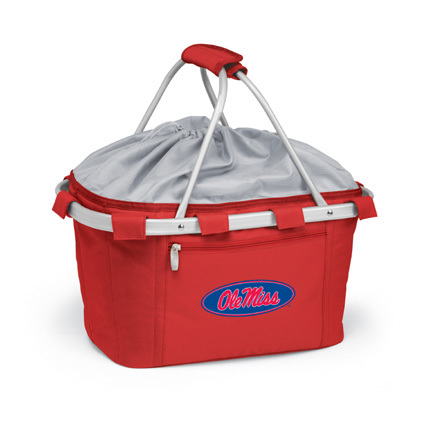 Mississippi (Ole Miss) Rebels Collapsible Picnic Basket