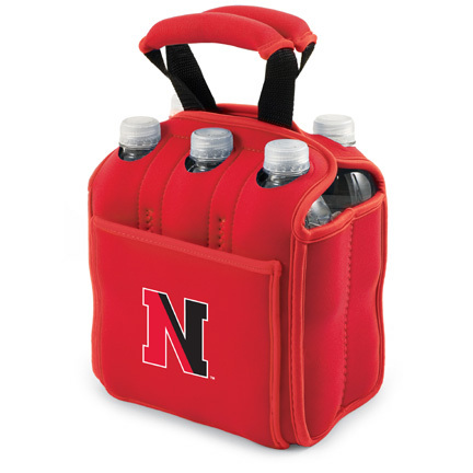 Northeastern Huskies "Six Pack" Insulated Cooler Tote with Screen Printed Logo