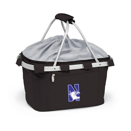 Northwestern Wildcats Collapsible Picnic Basket