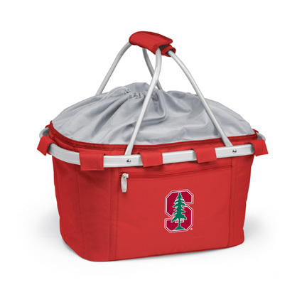 Stanford Cardinal Collapsible Picnic Basket