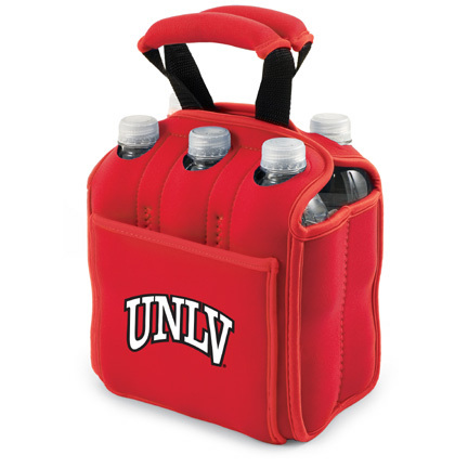 Las Vegas (UNLV) Runnin' Rebels "Six Pack" Insulated Cooler Tote with Screen Printed Logo