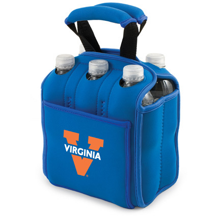 Virginia Cavaliers "Six Pack" Insulated Cooler Tote with Screen Printed Logo