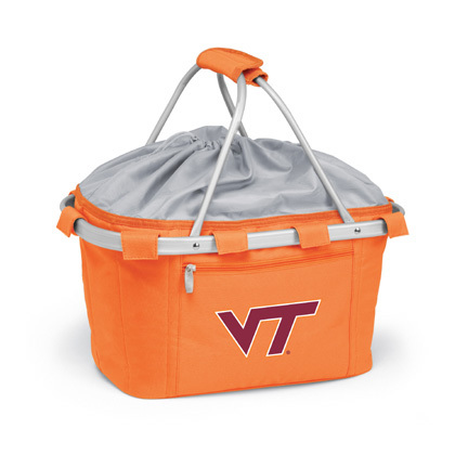 Virginia Tech Hokies Collapsible Picnic Basket