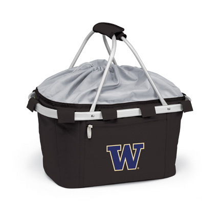 Washington Huskies Collapsible Picnic Basket