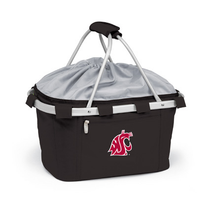 Washington State Cougars Collapsible Picnic Basket