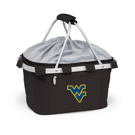 West Virginia Mountaineers Collapsible Picnic Basket