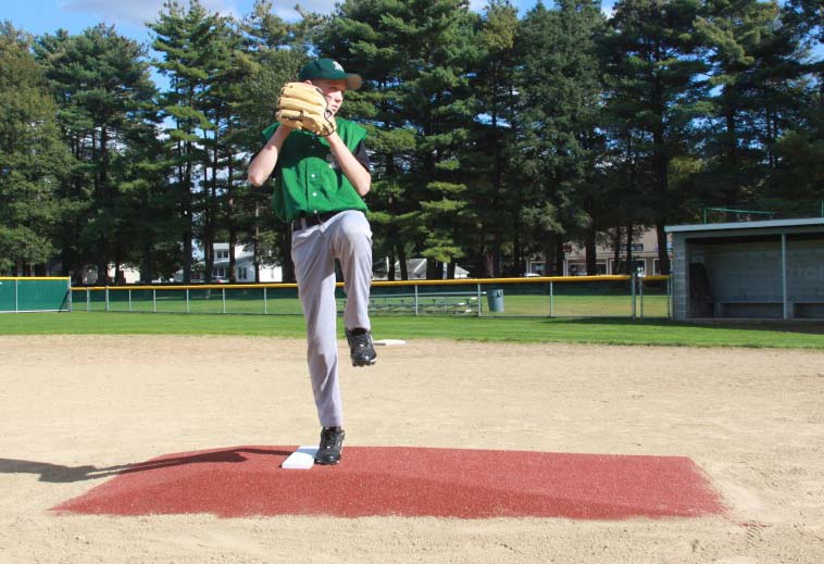 ProMounds Little League Pitching Game Mound - "Major League Style" in Clay colored Turf