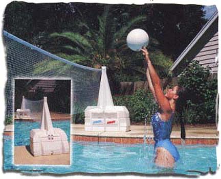 Super Water Volley Volleyball System Pool Game by Pool Shot