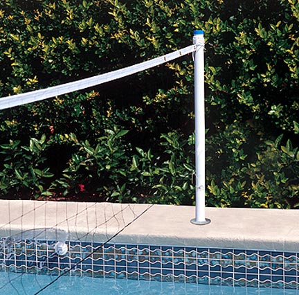 Spike and Splash Deck Mount Water Volleyball System by Pool Shot