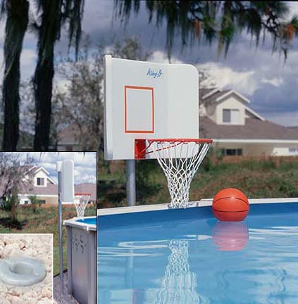 Wing-It Water Basketball Hoop Game for Above Ground Swimming Pools by Pool Shot
