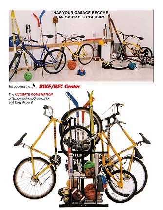 Bike / Rec Stand from QuickCrafter (Holds Four Bikes)