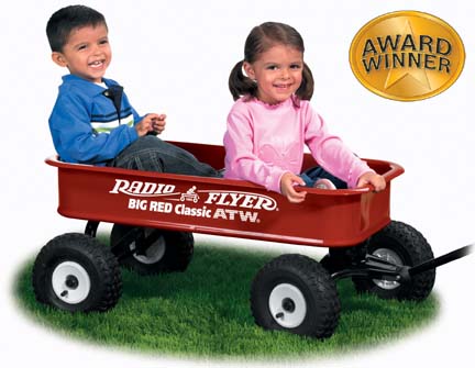 Radio Flyer Big Red Classic ATW Wagon