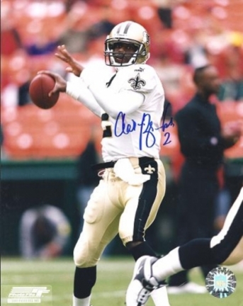 Aaron Brooks Autographed New Orleans Saints 8" x 10" Photograph (Unframed)