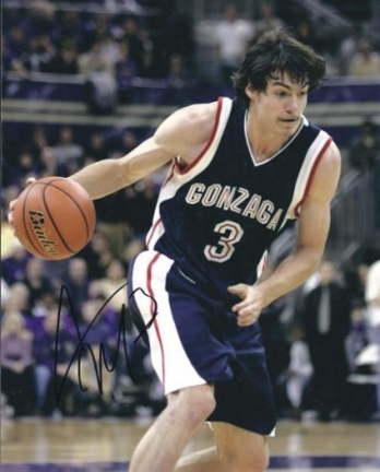 Adam Morrison Autographed Gonzaga 8" x 10" Photograph (Unframed)