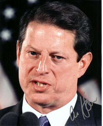 Al Gore Autographed 8" x 10" Photograph (Unframed)