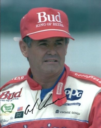 Al Unser Autographed Racing 8" x 10" Photograph (Unframed)