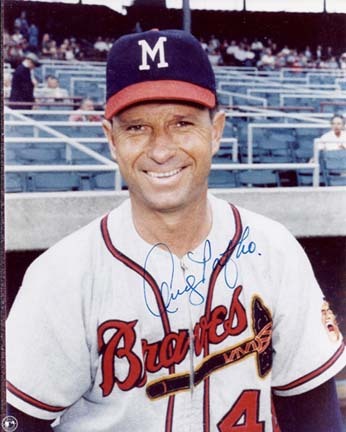 Andy Pafko Autographed Milwaukee Braves 8" x 10" Photograph (Unframed)