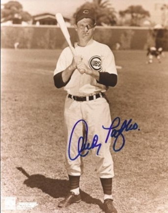 Andy Pafko Autographed Chicago Cubs 8" x 10" Photograph (Unframed)