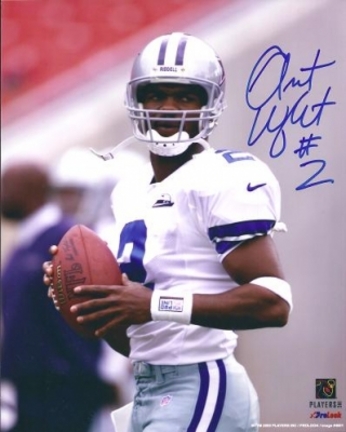 Anthony Wright Autographed Dallas Cowboys 8" x 10" Photograph (Unframed)