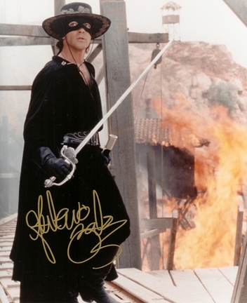Antonio Banderas Autographed "Zorro" 8" x 10" Photograph (Unframed)