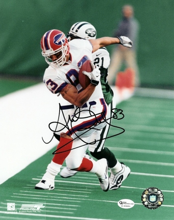 Andre Reed Autographed Buffalo Bills 8" x 10" Photograph (Unframed)