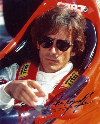 Arie Luyendyk Autographed "Racing" 8" x 10" Photograph (Unframed)