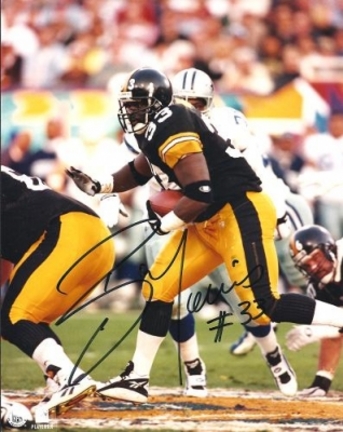 Bam Morris Autographed Pittsburgh Steelers 8" x 10" Photograph (Unframed)