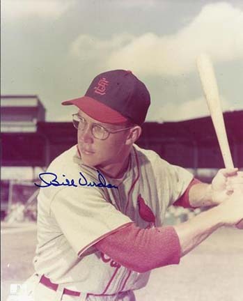 Bill Virdon Autographed St. Louis Cardinals 8" x 10" Photograph (Unframed)