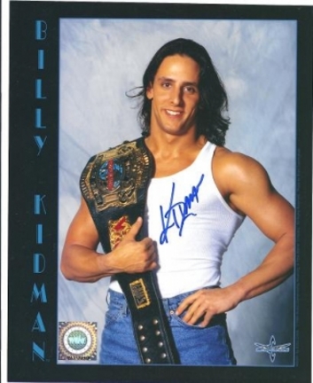 Billy Kidman Autographed Wrestling 8" x 10" Photograph (Unframed)