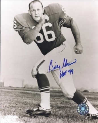 Billy Shaw Autographed Buffalo Bills 8" x 10" Photograph Hall of Famer (Unframed)