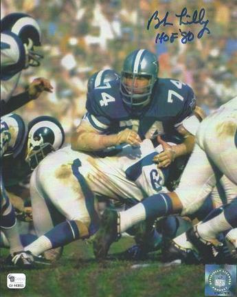 Bob Lilly Autographed Dallas Cowboys 8" x 10" Photograph (Unframed)