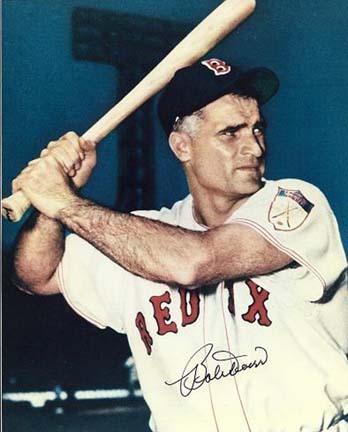 Bobby Doerr Autographed Boston Red Sox 8" x 10" Photograph Hall of Famer (Unframed)