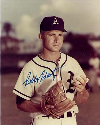 Bobby Shantz Autographed Philadelphia A's 8" x 10" Photograph (Unframed)