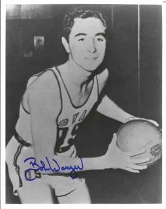 Bobby Wanzer Autographed Rochester Royals 8" x 10" Photograph Hall of Famer (Unframed)