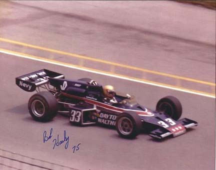 Bob Hasky Autographed Racing 8" x 10" Photograph (Unframed)