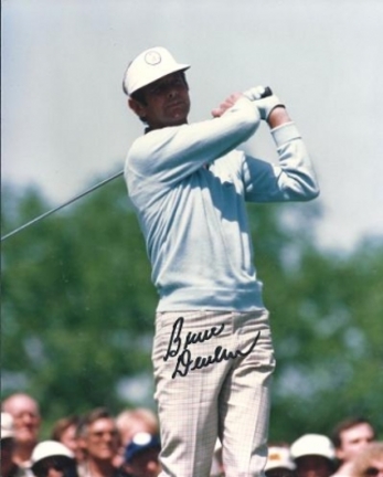 Bruce Devlin Autographed Golf 8" x 10" Photograph (Unframed)