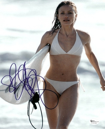 Cameron Diaz Autographed 8" x 10" Photograph (Unframed)