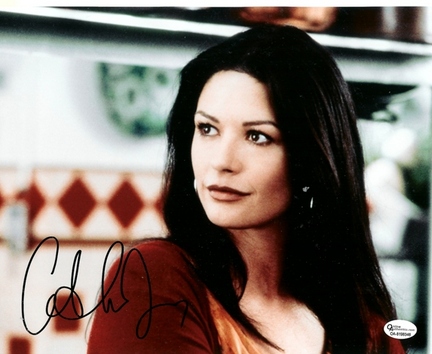 Catherine Zeta Jones Autographed 8" x 10" Photograph (Unframed)