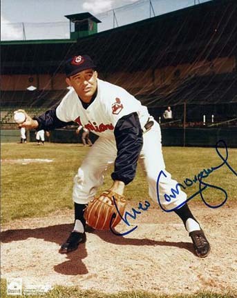 Chico Carrasquel Autographed Cleveland Indians 8" x 10" Photograph (Deceased) (Unframed)