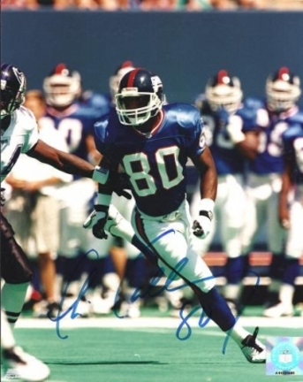 Chris Calloway Autographed New York Giants 8" x 10" Photograph (Unframed)