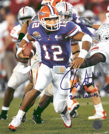 Chris Leak Autographed "National Championship Action" Limited Edition 8" x 10" Photograph with "