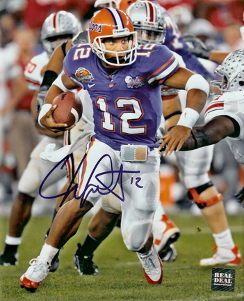 Chris Leak Autographed (National Championship) 8" x 10" Action Photograph (Unframed)