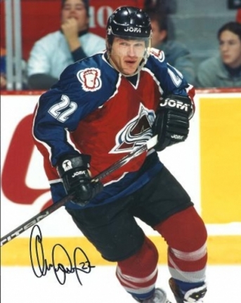 Claude Lemieux Autographed Colorado Avalanche 8" x 10" Photograph (Unframed)