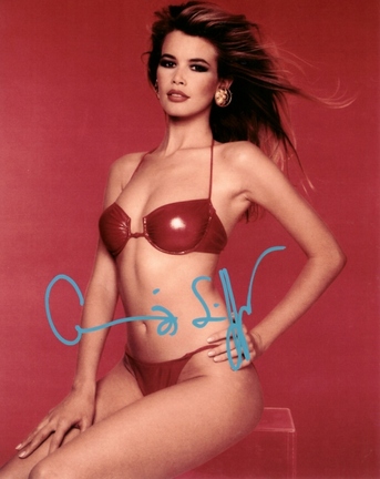 Claudia Schiffer Autographed 8" x 10" Photograph (Unframed)