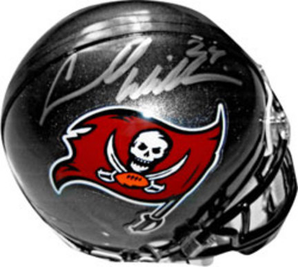 Carnell Williams Autographed Tampa Bay Buccaneers Mini Football Helmet