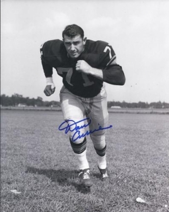 Dan Currie Autographed Green Bay Packers 8" x 10" Photograph (Unframed)