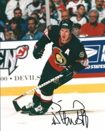 Danial Alfredssen Autographed Ottawa Senators 8" x 10" Photograph (Unframed)