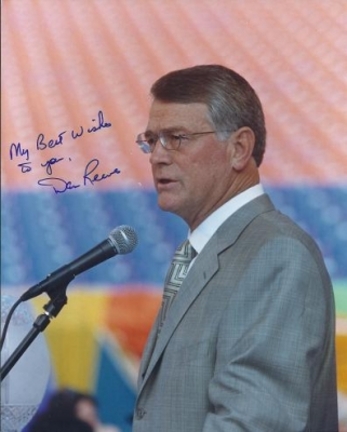 Dan Reeves Autographed Denver Broncos 8" x 10" Photograph (Unframed)
