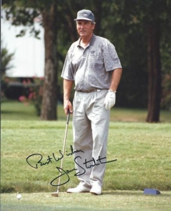 Dave Stockton Autographed Golf 8" x 10" Photograph (Unframed)