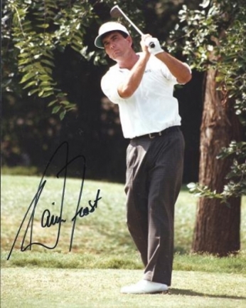 David Frost Autographed Golf 8" x 10" Photograph (Unframed)